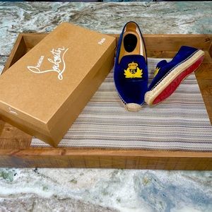 Christian Louboutin Nanou Orlato Flat Velour